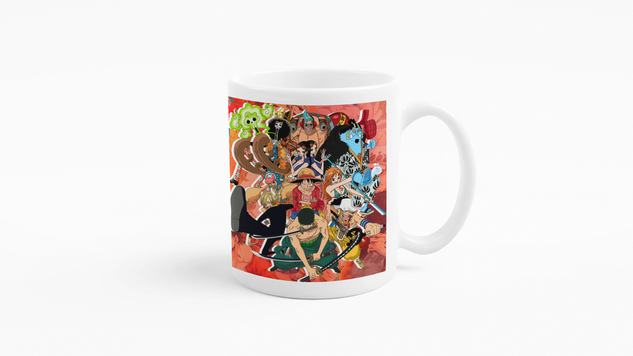 TAZONES TAZAS BLANCAS ONE PIECE - 2