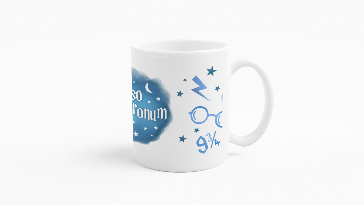 TAZONES TAZAS BLANCAS EXPRESSO PATRONUM HARRY POTTER - 2