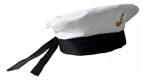SOMBRERO MARINO GORRO NAVAL ACCESORIO DISFRACES COTILLON - 1