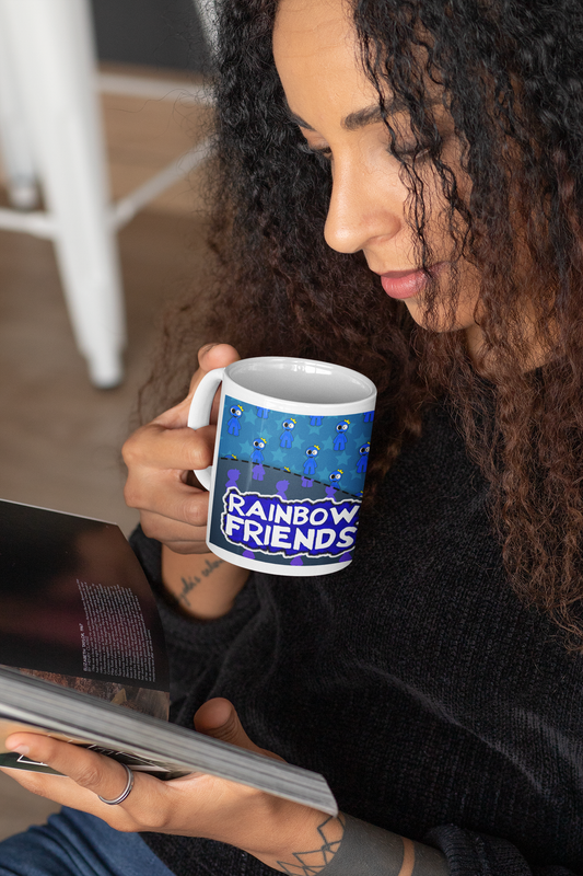TAZONES TAZAS BLANCAS RAINBOW FRIENDS BLUE - 2