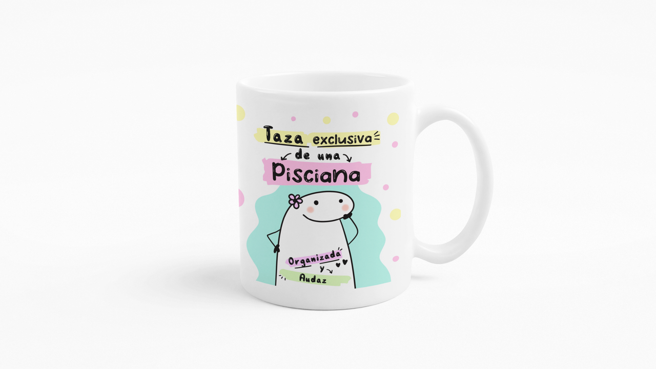 TAZONES TAZAS BLANCAS PISCIS REGALO PARA PISCIANA ZODIACO - 3