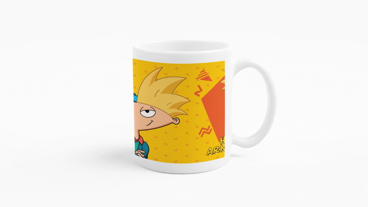 TAZONES TAZAS BLANCAS HEY ARNOLD ARNOLD - 1