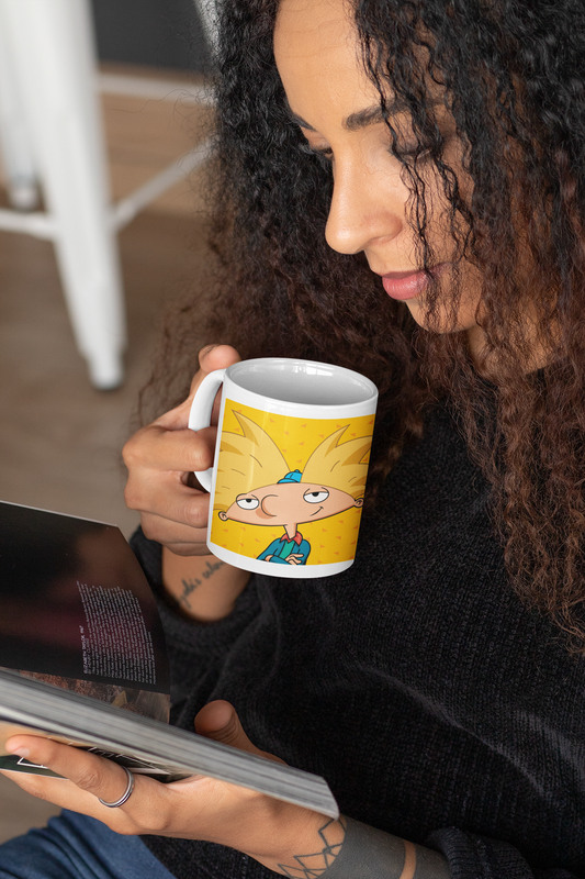 TAZONES TAZAS BLANCAS HEY ARNOLD ARNOLD - 2