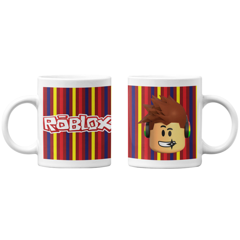 TAZONES TAZAS BLANCAS ROBLOX INFANTIL JUEGO CLASICO - 1