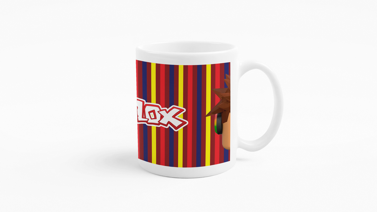 TAZONES TAZAS BLANCAS ROBLOX INFANTIL JUEGO CLASICO - 3