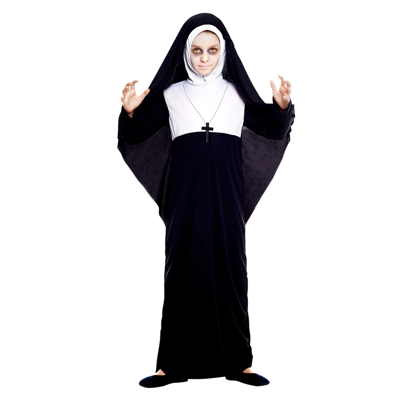 DISFRAZ MONJA HALLOWEEN MIEDO INFANTIL - 1
