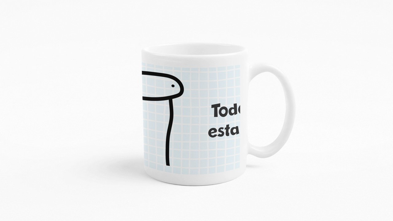 TAZONES TAZAS BLANCAS TODO VA A ESTAR BIEN REGALO - 3