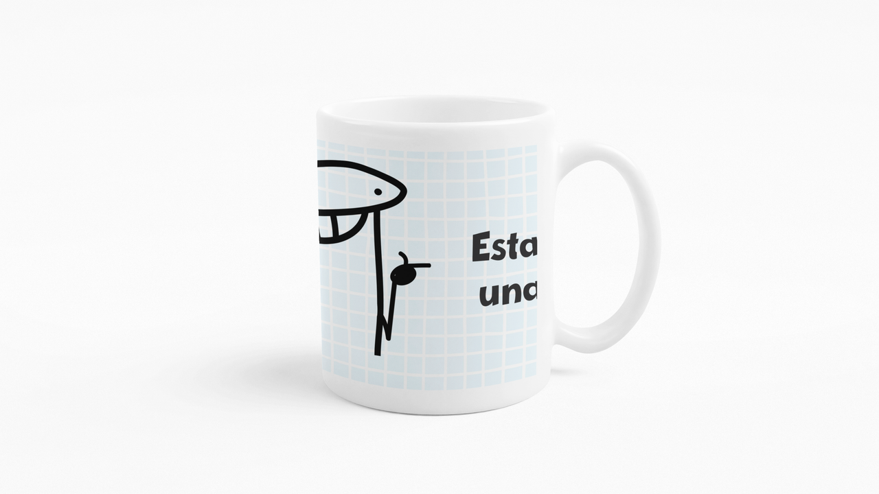 TAZONES TAZAS BLANCAS ESTAS HECHA UNA DIOSA REGALO - 4