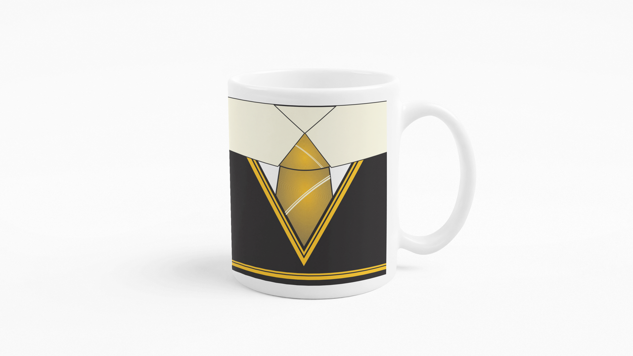 TAZONES TAZAS BLANCAS CASA HUFFLEPUFF - HARRY POTTER - 3