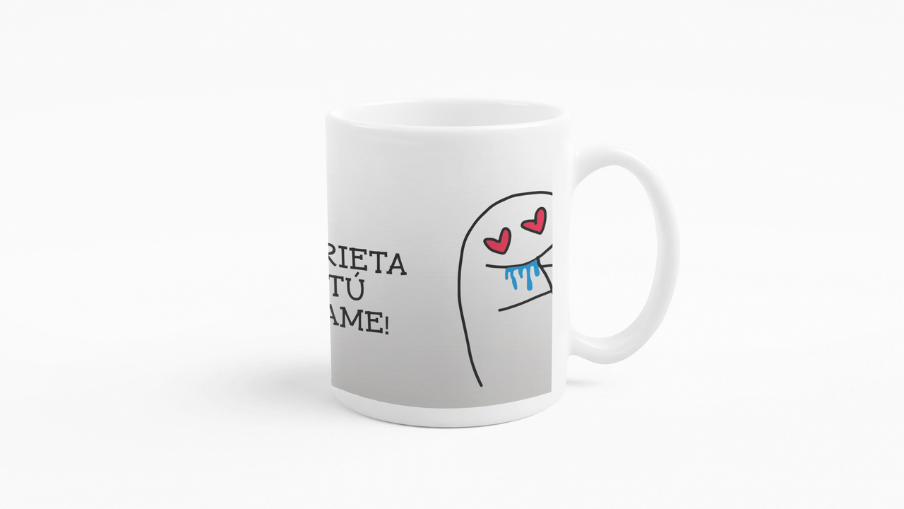 TAZONES TAZAS BLANCAS DIOS APRIETA PERO TU AHORCAME - 3