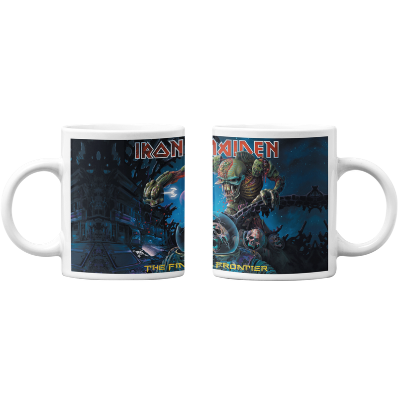 TAZONES TAZAS BLANCAS IRON MAIDEN THE FINAL FRONTIER ROCK - 1