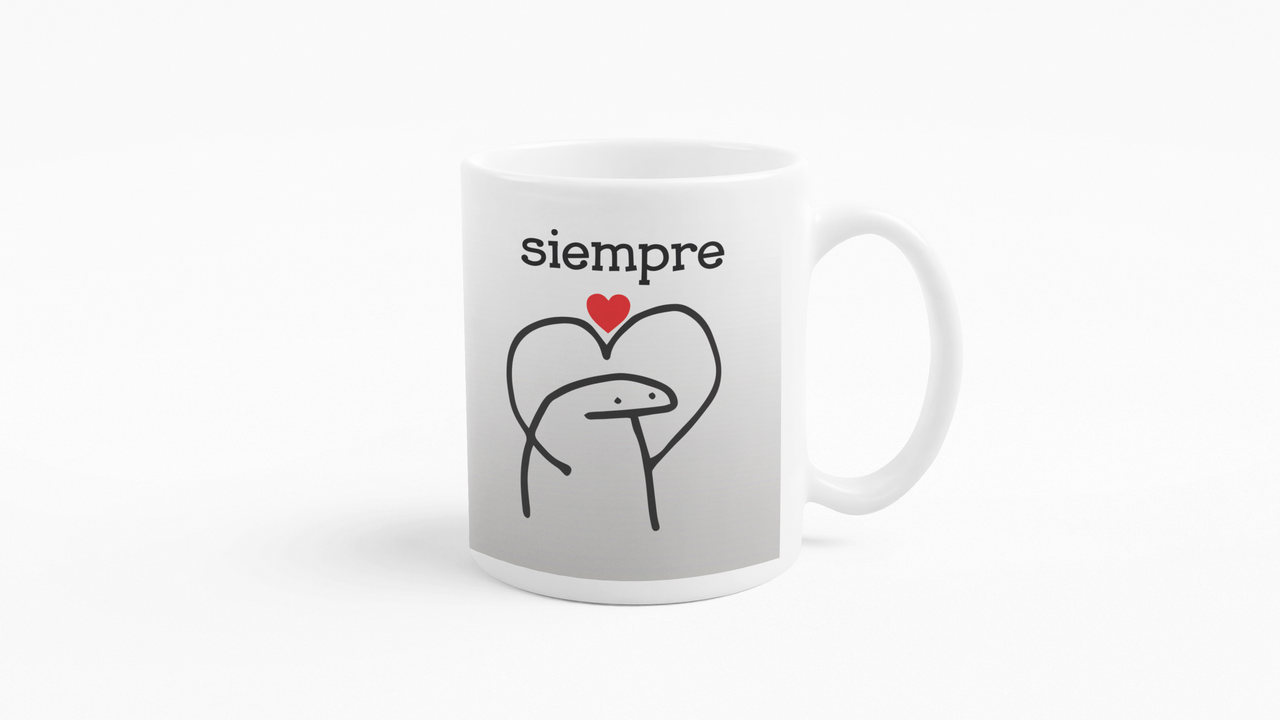 TAZONES TAZAS BLANCAS A TU LADO SIEMPRE REGALO - 3