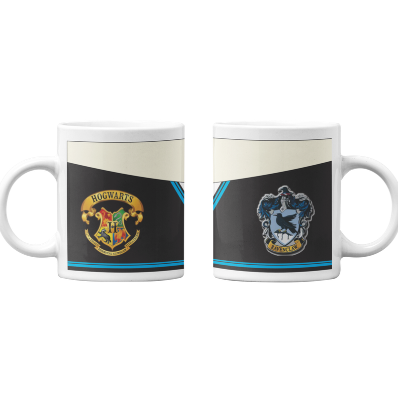 TAZONES TAZAS BLANCAS CASA RAVENCLAW - HARRY POTTER - 1