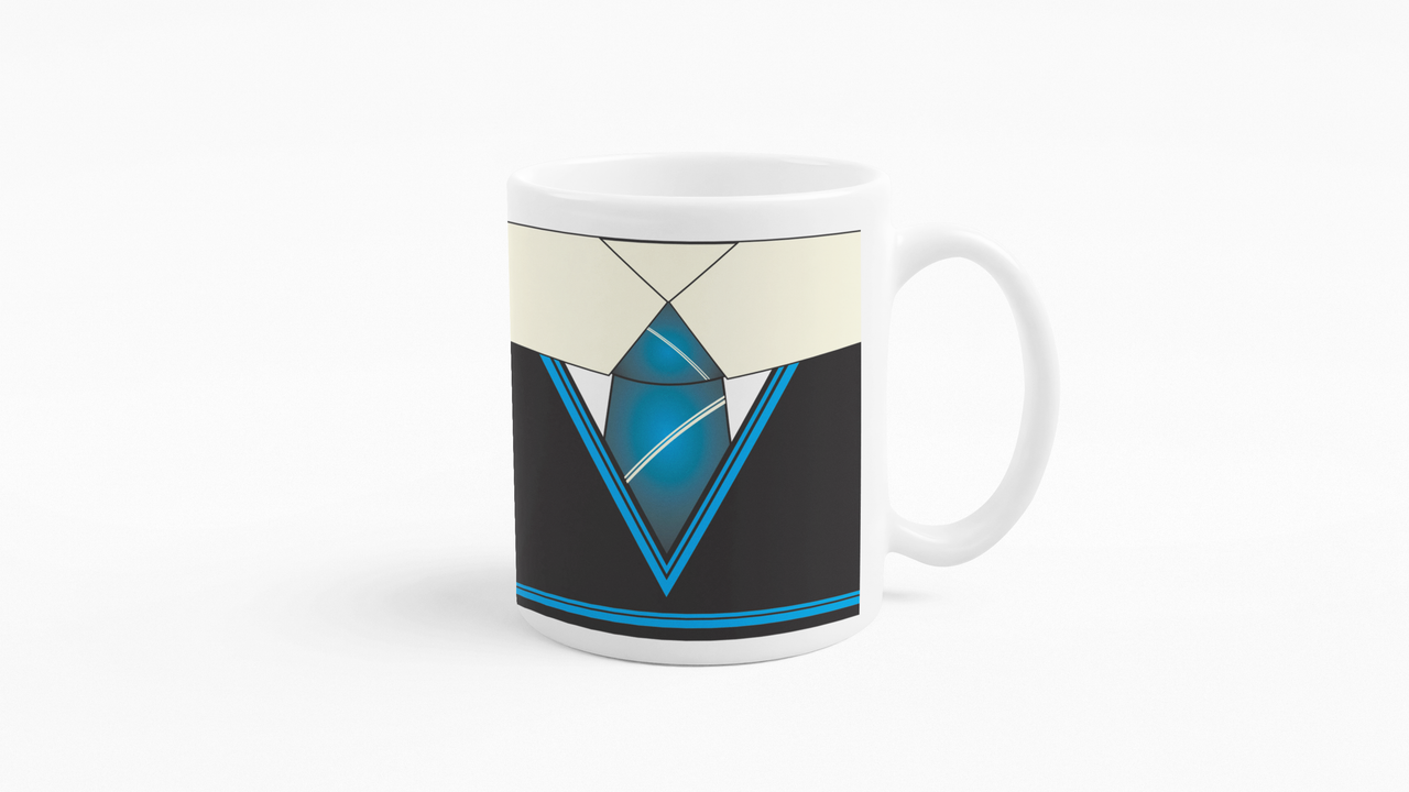 TAZONES TAZAS BLANCAS CASA RAVENCLAW - HARRY POTTER - 3