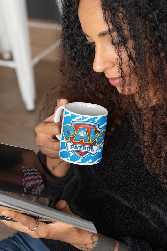 TAZONES TAZAS BLANCAS PATRULLA CANINA COMPLETA PAW PATROL - 4