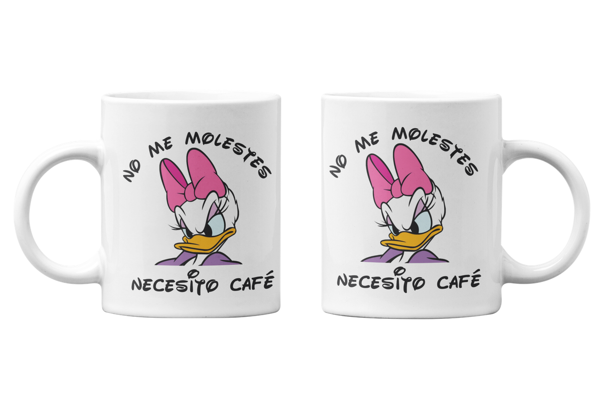 TAZONES TAZAS BLANCAS PATA DAISY NO ME MOLESTES - 1