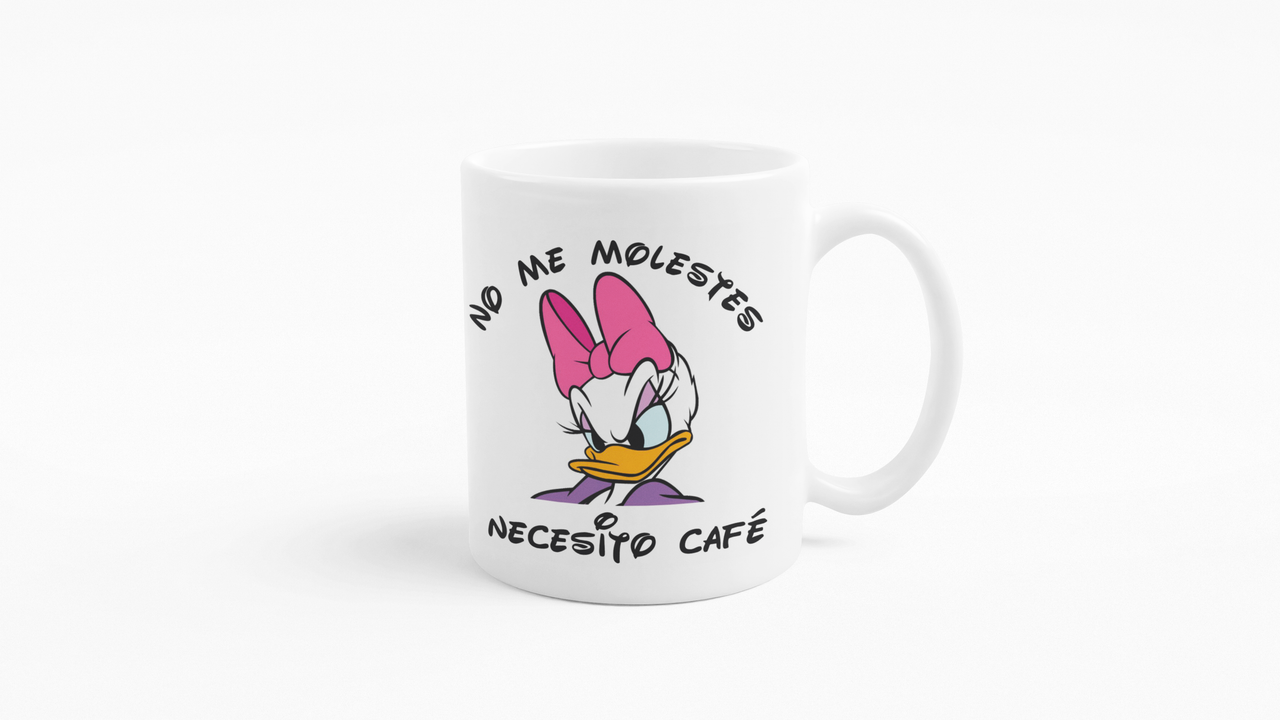 TAZONES TAZAS BLANCAS PATA DAISY NO ME MOLESTES - 3