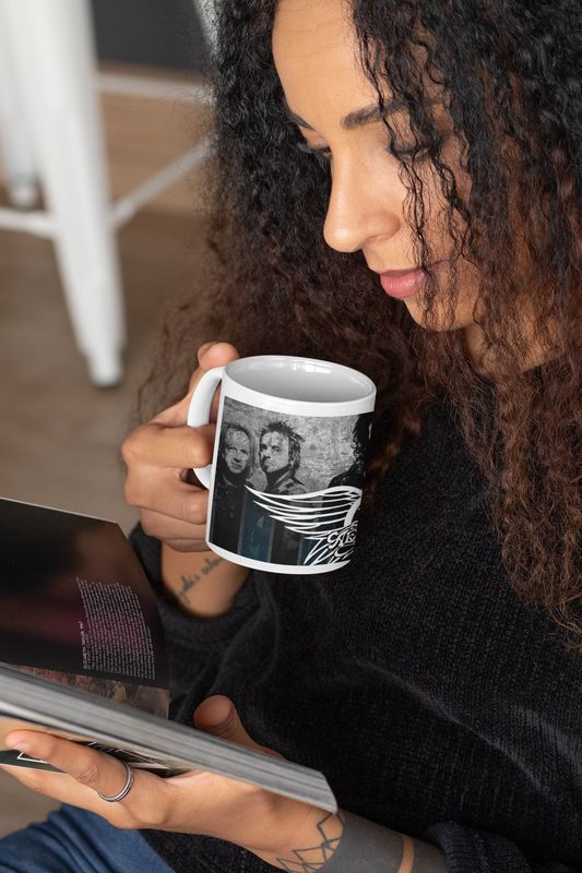 TAZONES TAZAS BLANCAS AEROSMITH BANDAS DE ROCK - 2