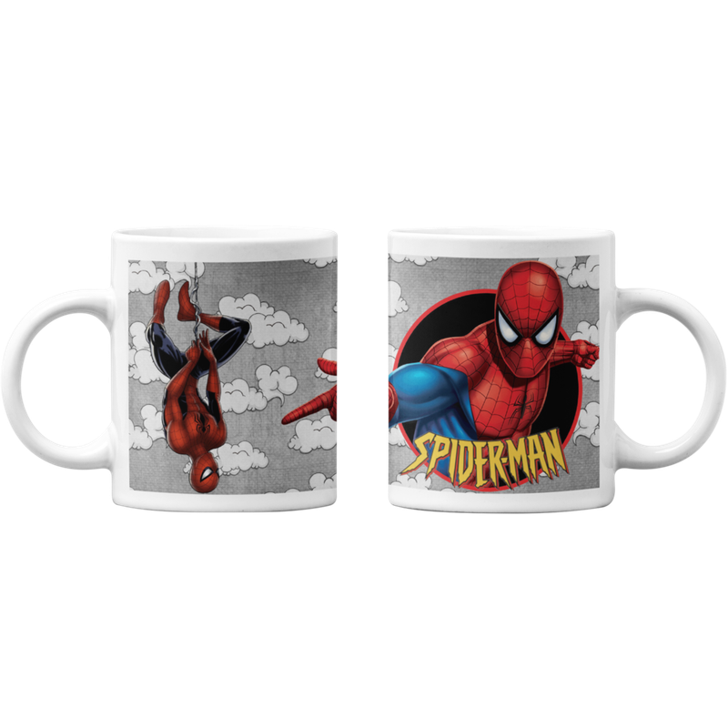TAZONES TAZAS BLANCAS THE AMAZING SPIDERMAN - 1
