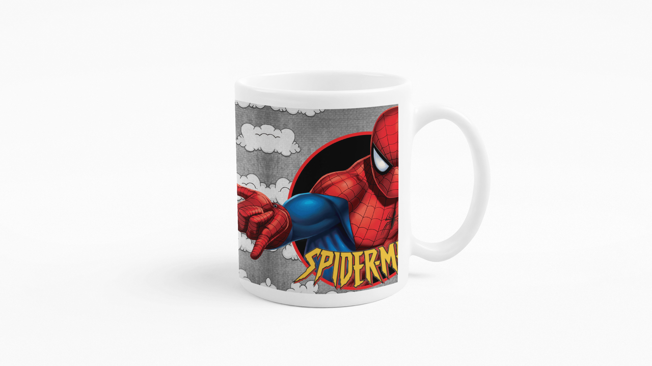 TAZONES TAZAS BLANCAS THE AMAZING SPIDERMAN - 3