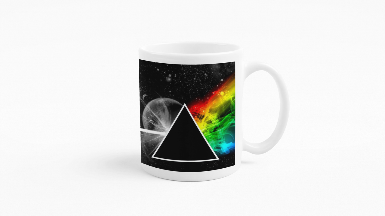 TAZONES TAZAS BLANCAS PINK FLOYD BANDAS DE ROCK - 3