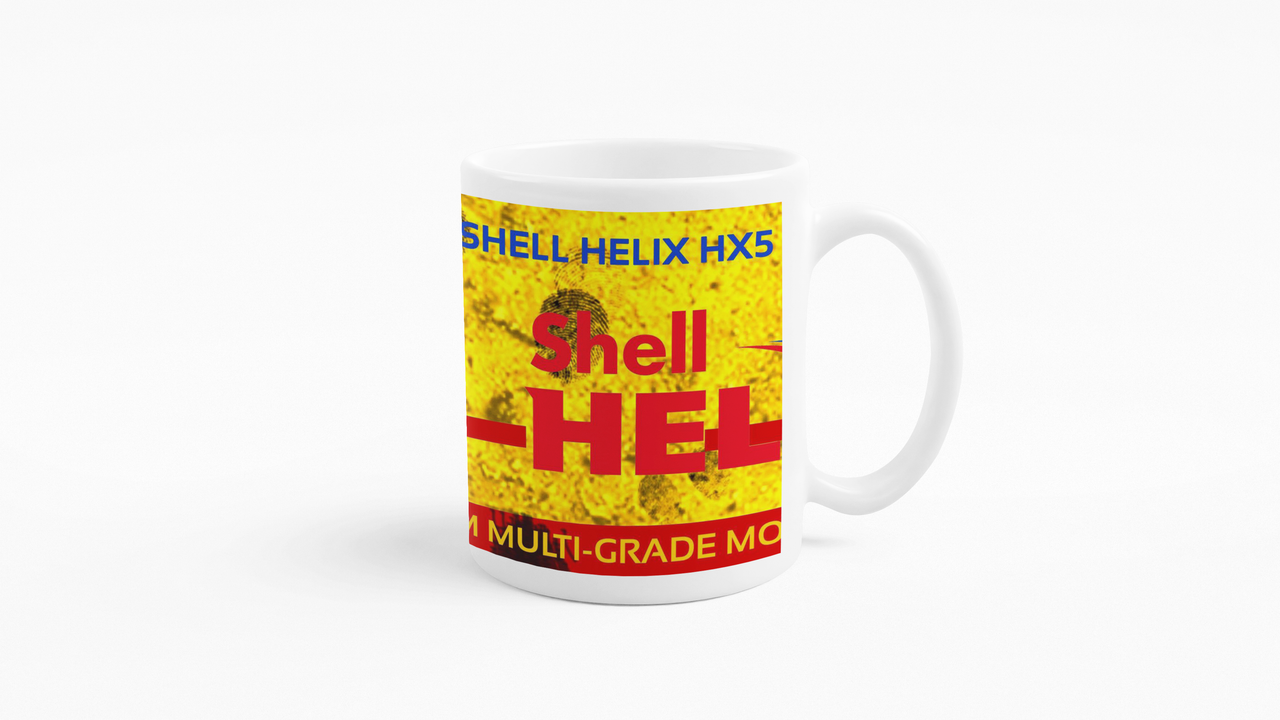 TAZONES TAZAS BLANCAS SHELL HELIX VINTAGE - 3