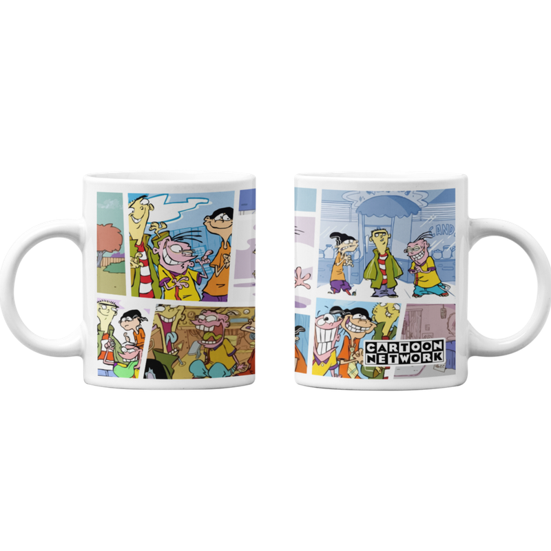 TAZONES TAZAS BLANCAS CARTOON NETWORK ED, EDD Y EDDY - 1