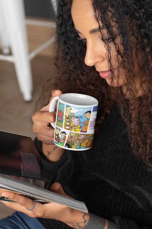 TAZONES TAZAS BLANCAS CARTOON NETWORK ED, EDD Y EDDY - 2