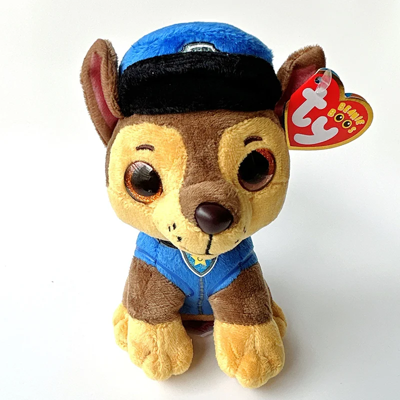 PELUCHE CHASE PAW PATROL PATRULLA CANINA 17CM - 1