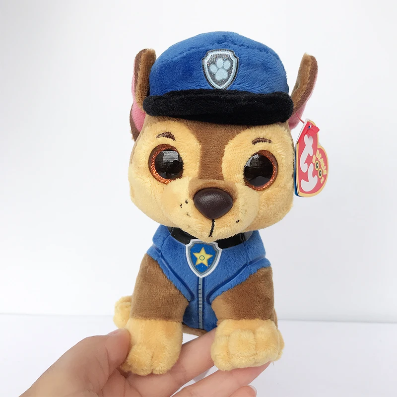 PELUCHE CHASE PAW PATROL PATRULLA CANINA 17CM - 5
