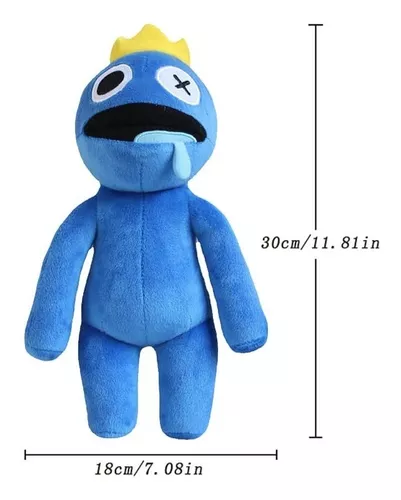 PELUCHE RAINBOW FRIENDS AZUL 30 CM - 2