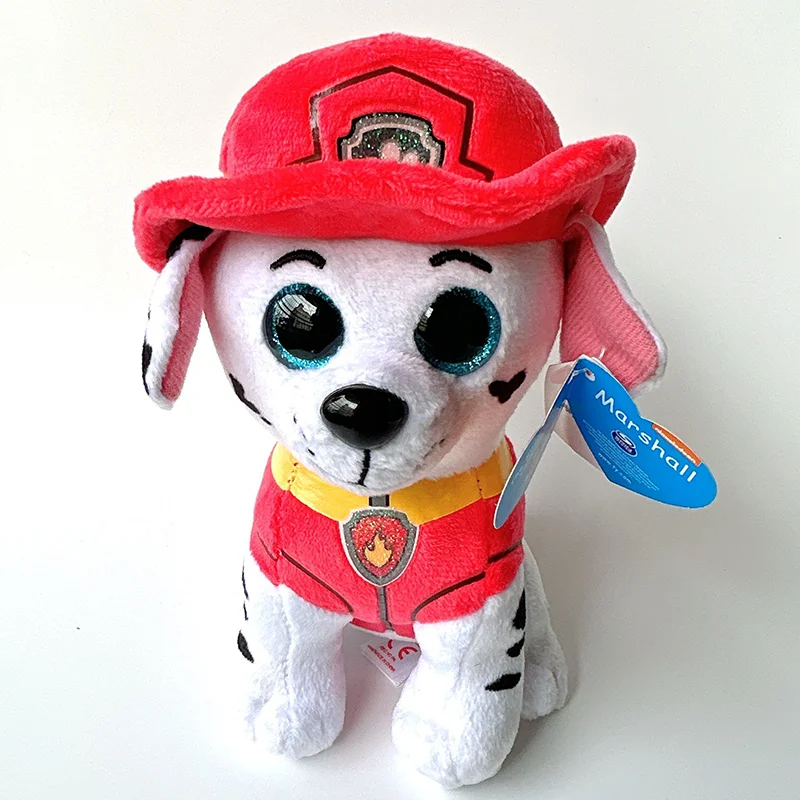 PELUCHE MARSHALL PAW PATROL PATRULLA CANINA 17CM - 2