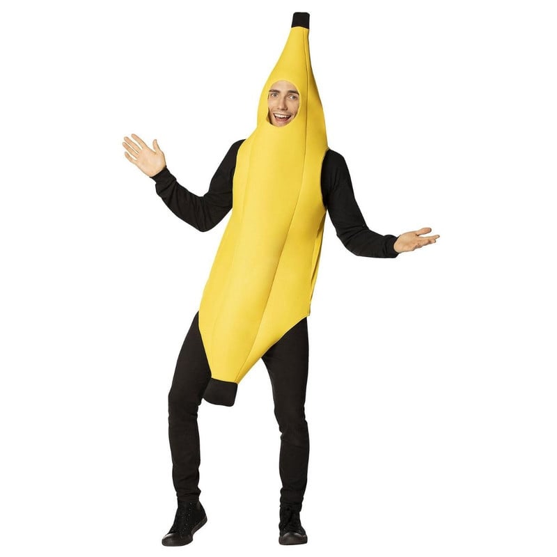 DISFRAZ COSPLAY REALISTA DE PLÁTANO ADULTOS HALLOWEEN - 1