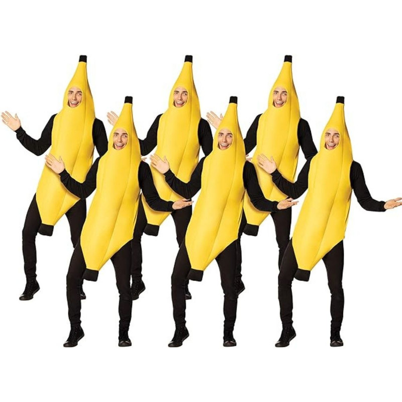 DISFRAZ COSPLAY REALISTA DE PLÁTANO ADULTOS HALLOWEEN - 4