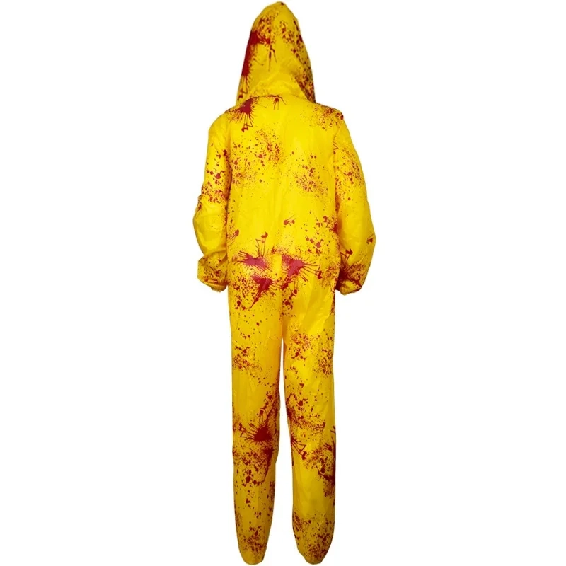 DISFRAZ TRAJE RADIOACTIVO INFANTIL RESIDENT EVIL AMARILLO - 4