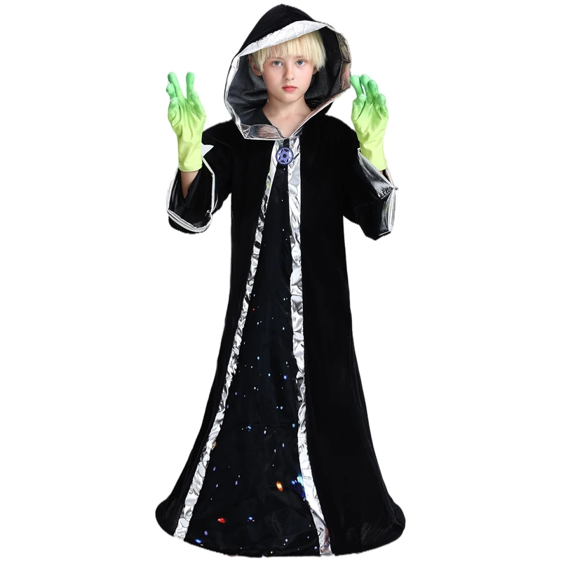 DISFRAZ DE EXTRATERRESTRES COSPLAY STARDY VERDE - 5