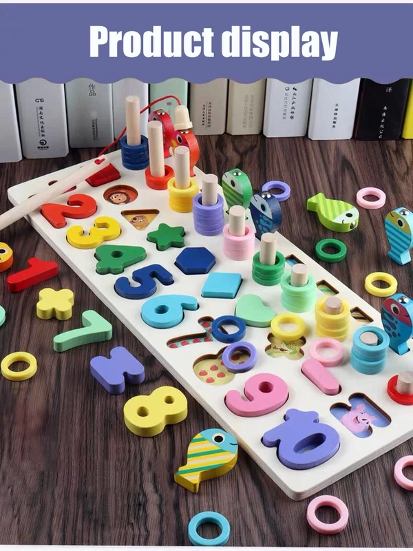 JUGUETE DIDÁCTICO MADERA MONTESSORI CONTEO PREESCO - 7