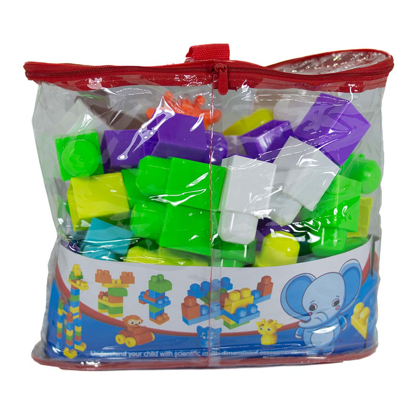 BLOQUES CUBO GRANDES CON ANIMALES PARA NIÑOS - 2
