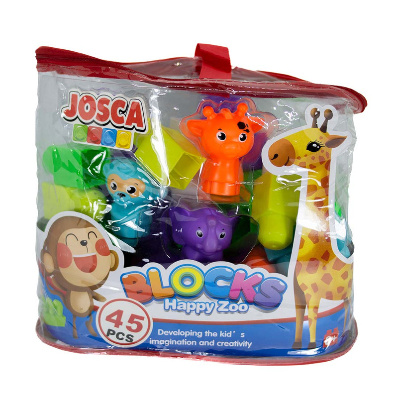 BLOQUES CUBO GRANDES CON ANIMALES PARA NIÑOS - 3