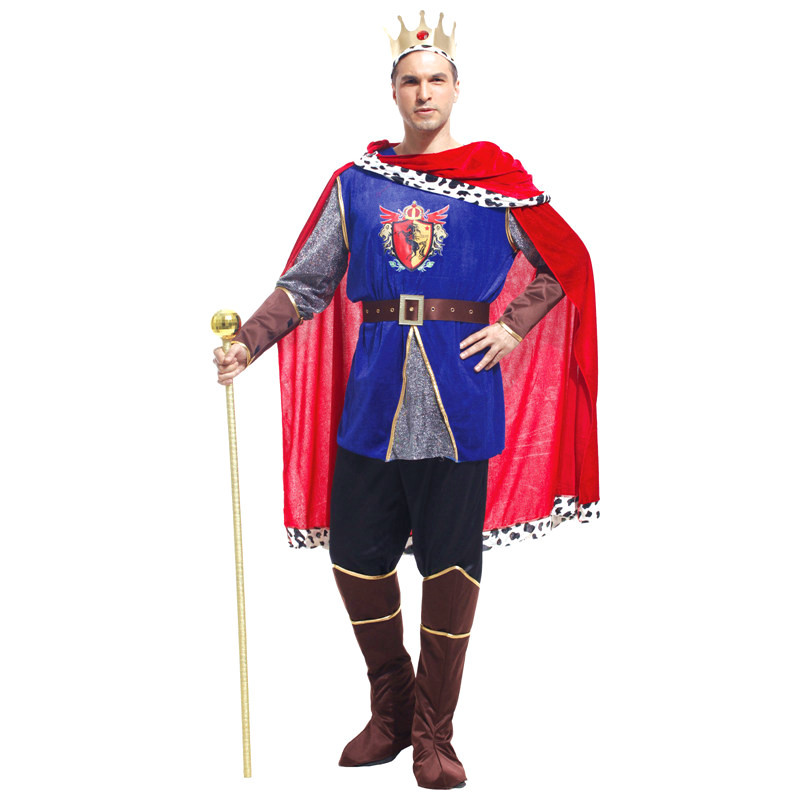 DISFRAZ REY MEDIEVAL ADULTO - 1