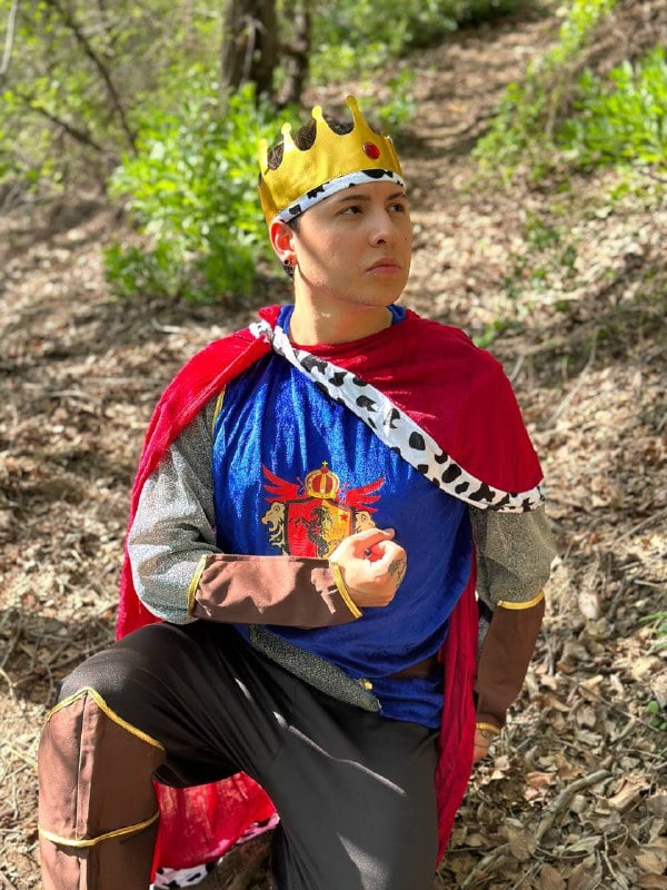 DISFRAZ REY MEDIEVAL ADULTO - 3