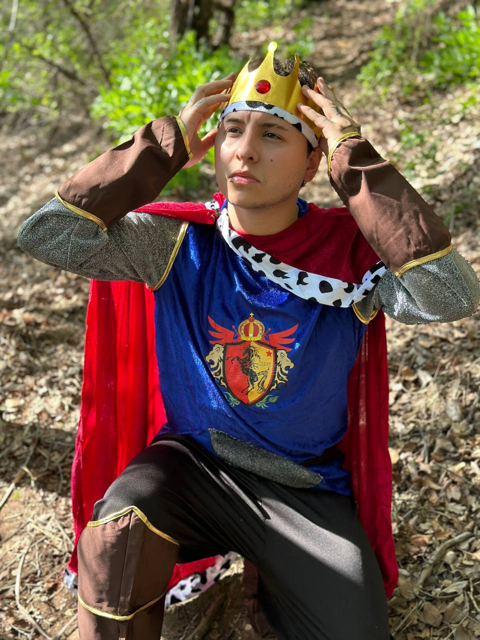DISFRAZ REY MEDIEVAL ADULTO - 4