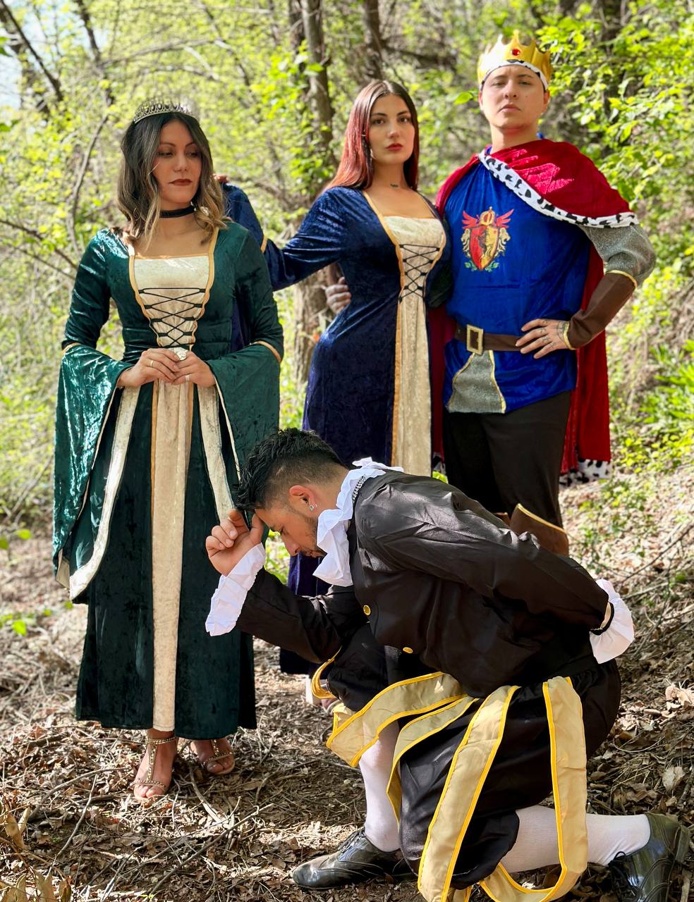 DISFRAZ REY MEDIEVAL ADULTO - 5