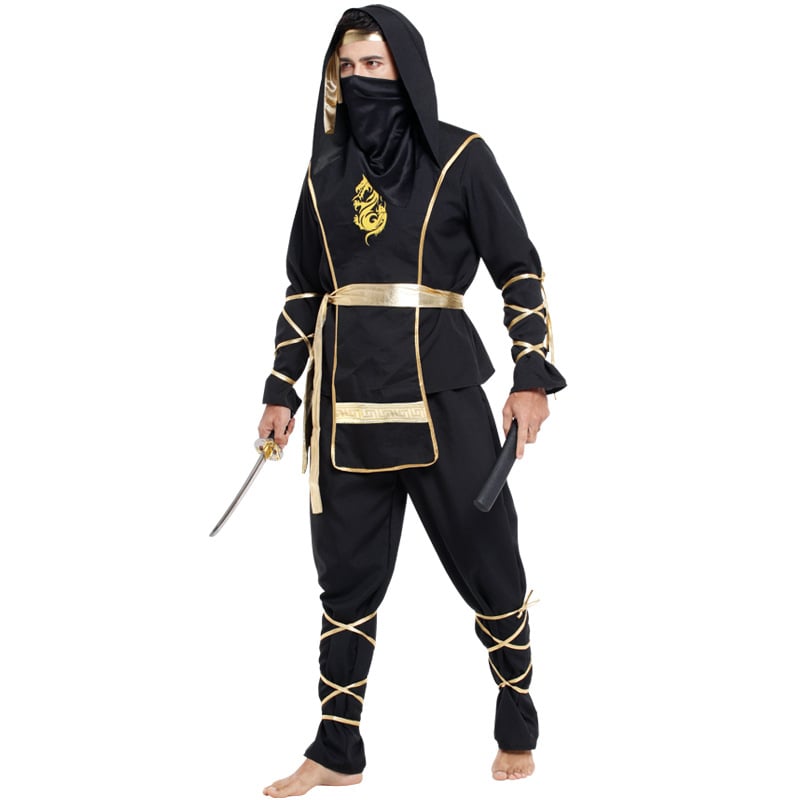 DISFRAZ PREMIUM NINJA DRAGON ADULTO - 2