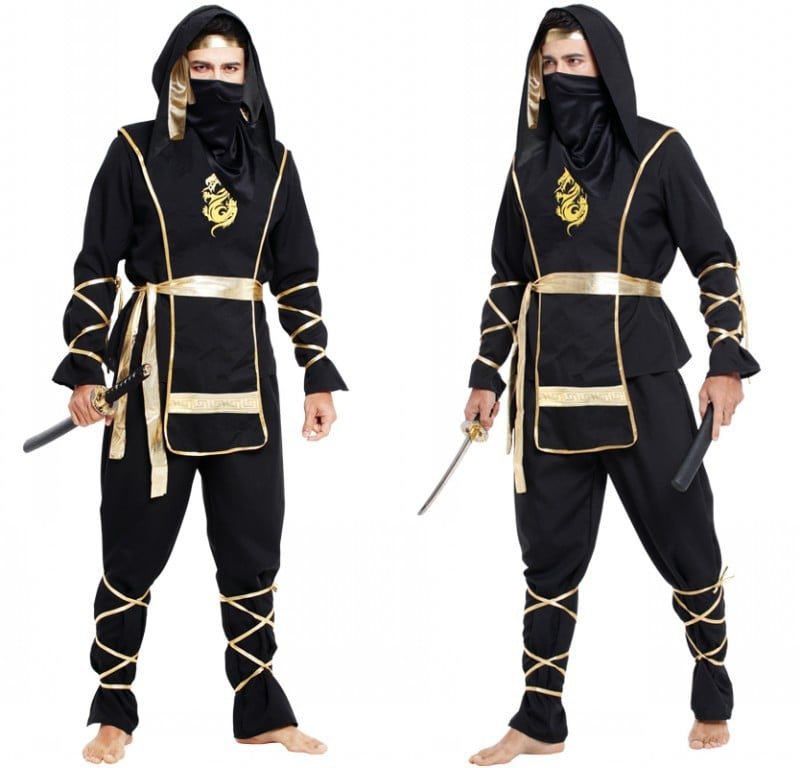 DISFRAZ PREMIUM NINJA DRAGON ADULTO - 3