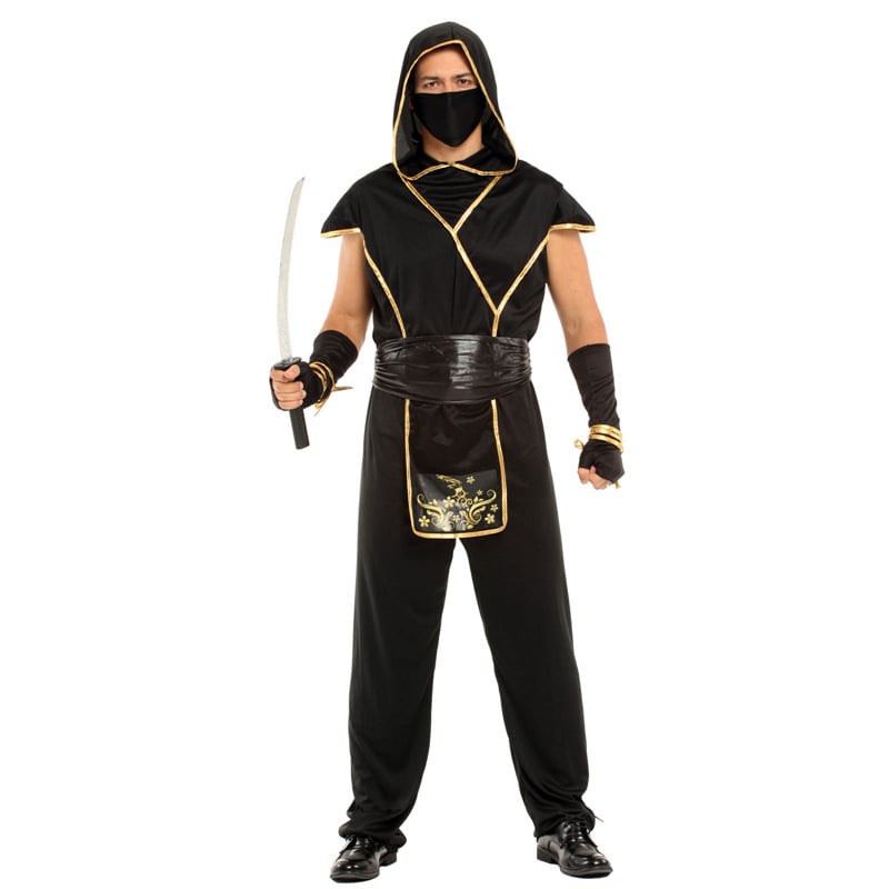 DISFRAZ COSPLAY NINJA GUERRERO ADULTO - 1
