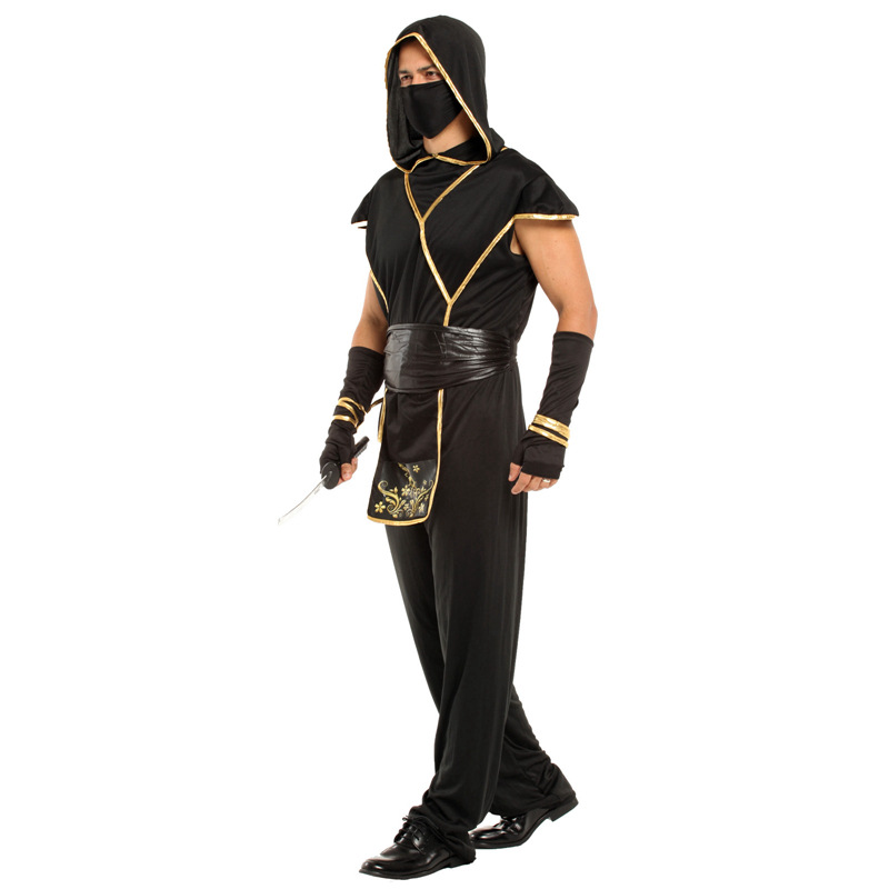 DISFRAZ COSPLAY NINJA GUERRERO ADULTO - 2