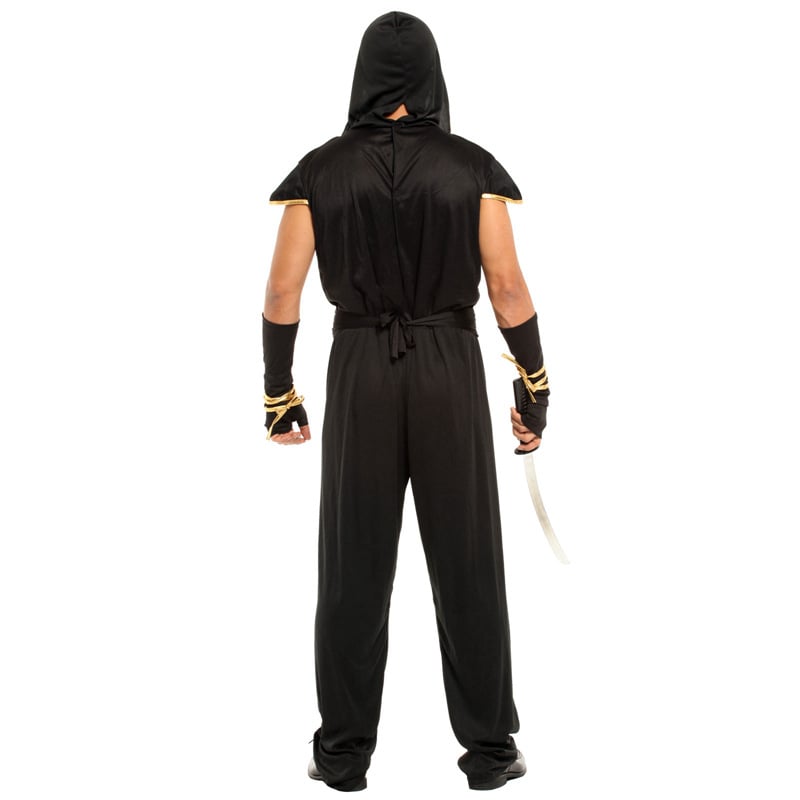 DISFRAZ COSPLAY NINJA GUERRERO ADULTO - 3