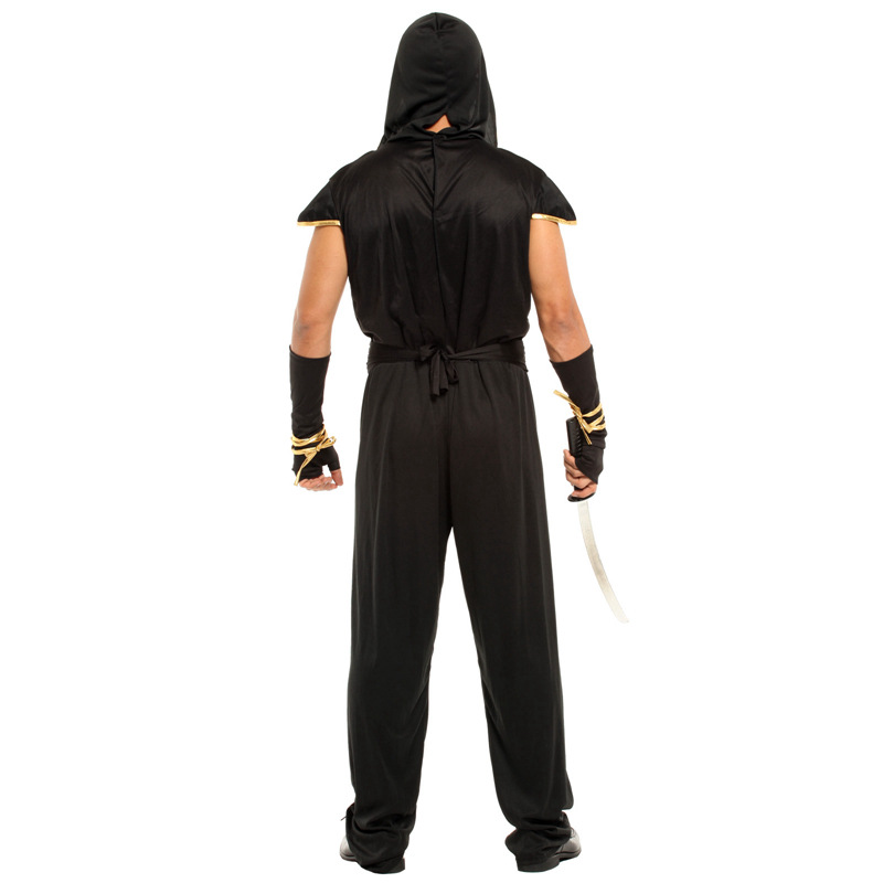 DISFRAZ COSPLAY NINJA GUERRERO ADULTO - 3