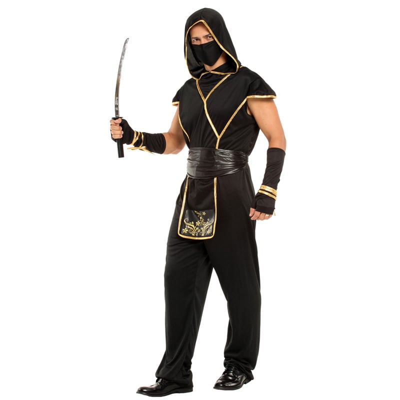 DISFRAZ COSPLAY NINJA GUERRERO ADULTO - 5